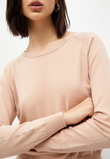 Пуловер LIU JO  - Акрил - цвет бежевый