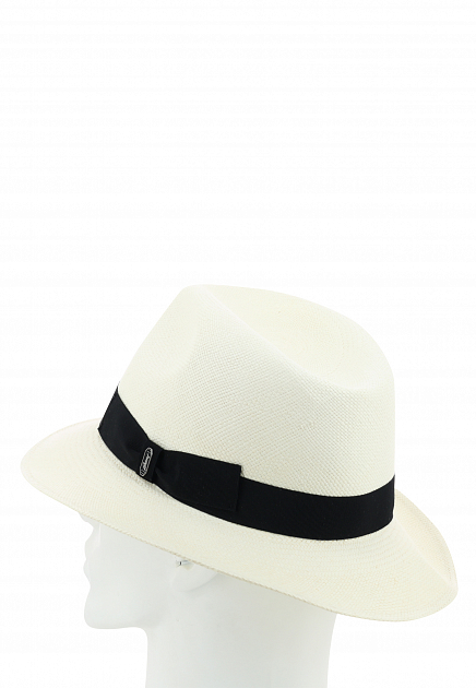 Шляпа BRIONI  - Солома - цвет белый