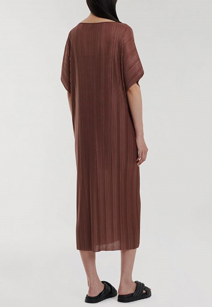 Платье FABIANA FILIPPI  - Полиэстер - цвет коричневый