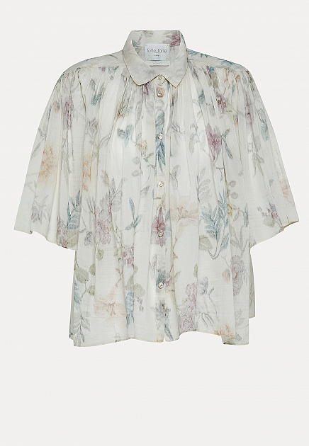 Блуза с цветочным принтом  FORTE FORTE