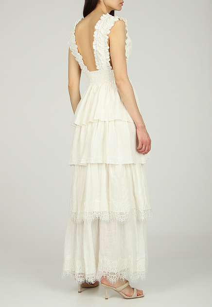 Платье LES NEO BOURGEOISES  - Рами - цвет белый