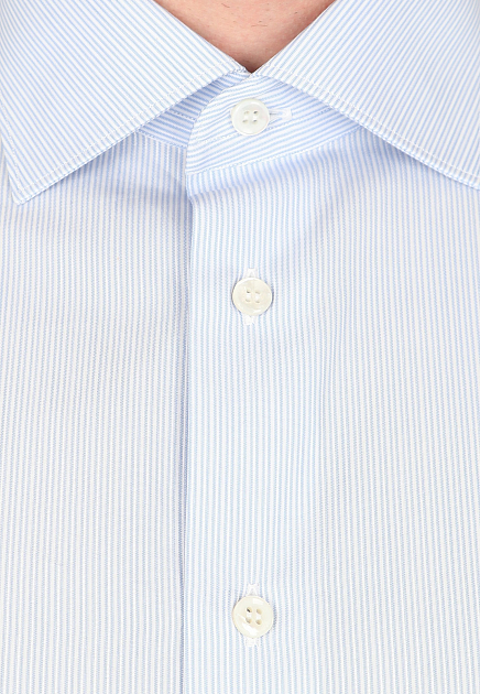 Рубашка BRIONI  - Хлопок - цвет белый