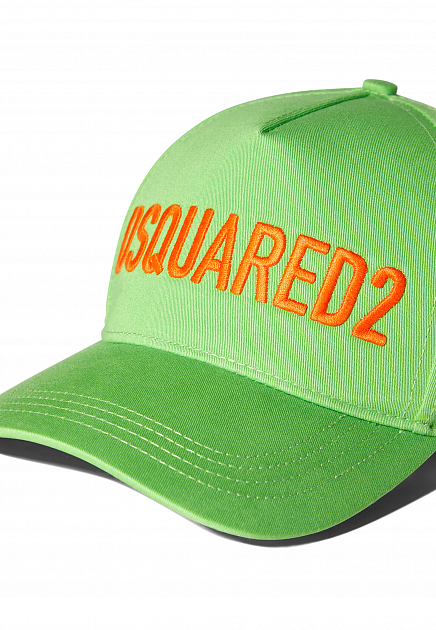 Бейсболка DSQUARED2  - Хлопок - цвет зеленый