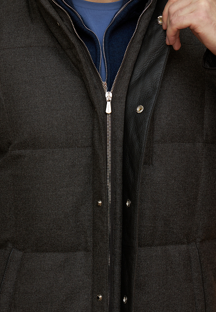 Куртка MANDELLI  - Шерсть - цвет коричневый