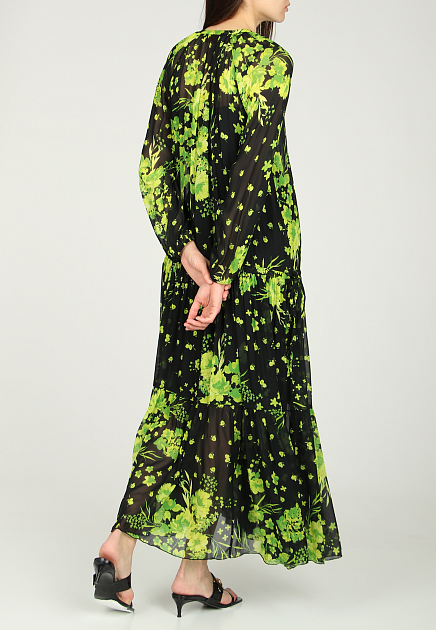 Платье ERMANNO FIRENZE  - Вискоза - цвет зеленый