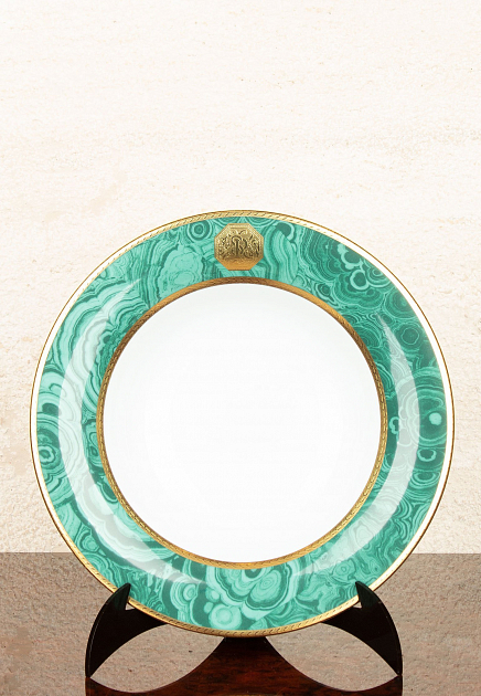 Суповая тарелка из коллекции ROYAL MALACHITE STEFANO RICCI