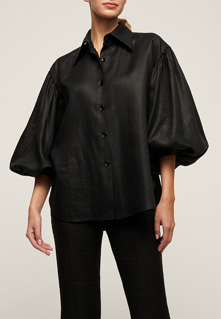 Блуза с рукавами-буфами  LUISA SPAGNOLI
