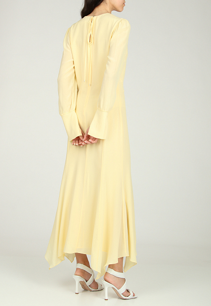 Платье PATRIZIA PEPE  - Шелк - цвет желтый