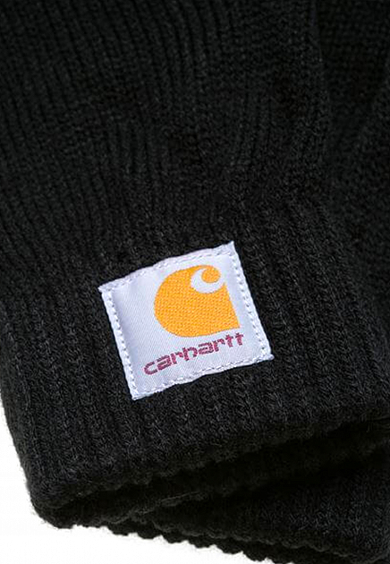 Черные перчатки с логотипом  CARHARTT WIP - США