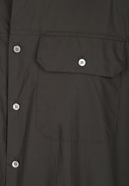 Рубашка EMPORIO ARMANI  - Хлопок - цвет черный