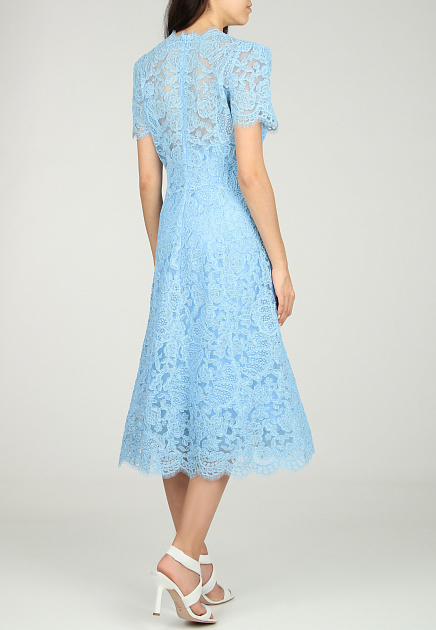 Платье ERMANNO SCERVINO  - Полиэстер - цвет голубой