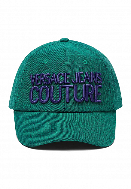 Бейсболка с крупным логотипом VERSACE JEANS COUTURE