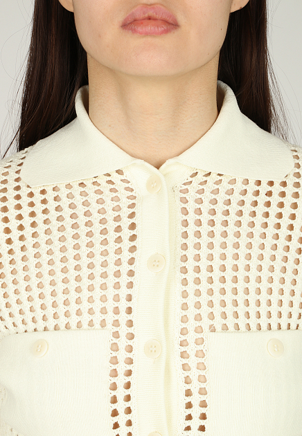 Рубашка ANDREADAMO  - Вискоза - цвет белый