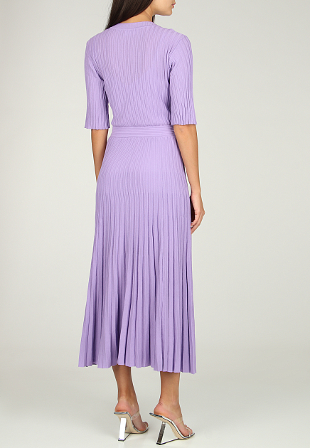 Платье P.A.R.O.S.H.  - Хлопок - цвет фиолетовый