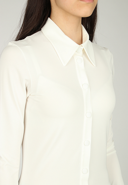 Блузка N21  - Вискоза - цвет белый