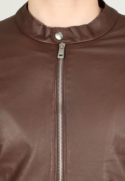 Куртка GIORGIO BRATO  - Кожа - цвет коричневый
