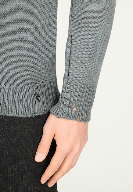 Пуловер GIORGIO BRATO  - Хлопок, Лён - цвет серый