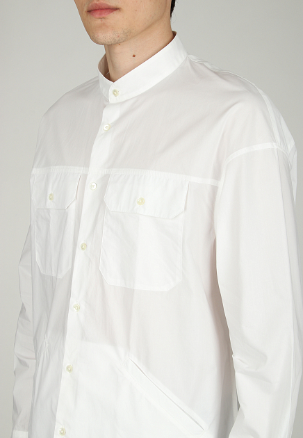 Рубашка EMPORIO ARMANI  - Хлопок - цвет белый