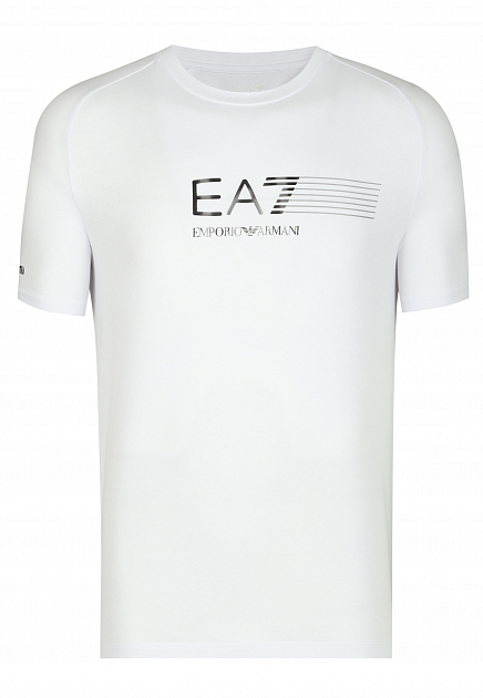 Футболка с логотипом  EA7