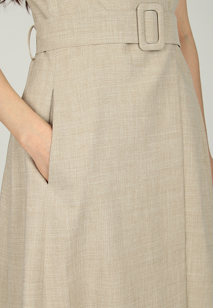Платье ELEVENTY  - Полиэстер - цвет коричневый