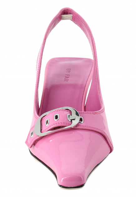 Туфли-слингбэки BY FAR  - Кожа - цвет розовый