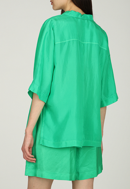 Рубашка FORTE FORTE  - Шелк - цвет зеленый