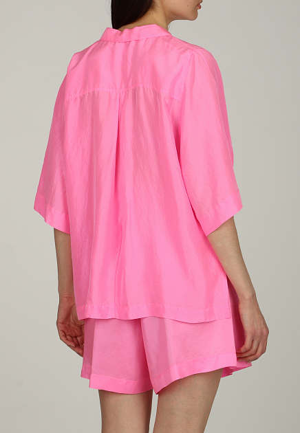 Рубашка FORTE FORTE  - Шелк - цвет розовый