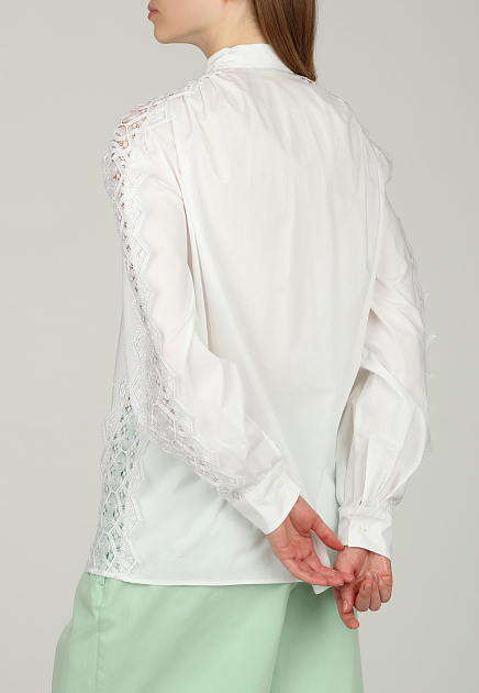 Блуза ALBERTA FERRETTI  - Хлопок - цвет белый
