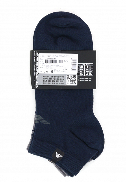 Комплект коротких носков  EMPORIO ARMANI Underwear - ИТАЛИЯ