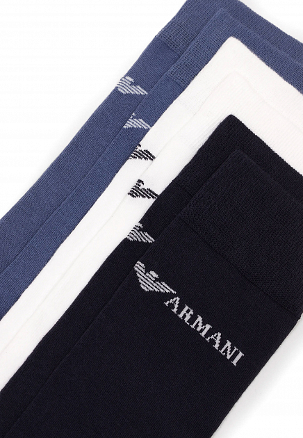 Комплект из трех пар носков EMPORIO ARMANI Underwear - ИТАЛИЯ