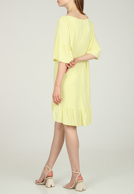 Платье PATRIZIA PEPE  - Вискоза - цвет желтый