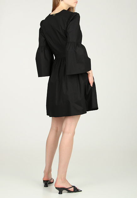 Платье TWINSET Milano  - Хлопок - цвет черный