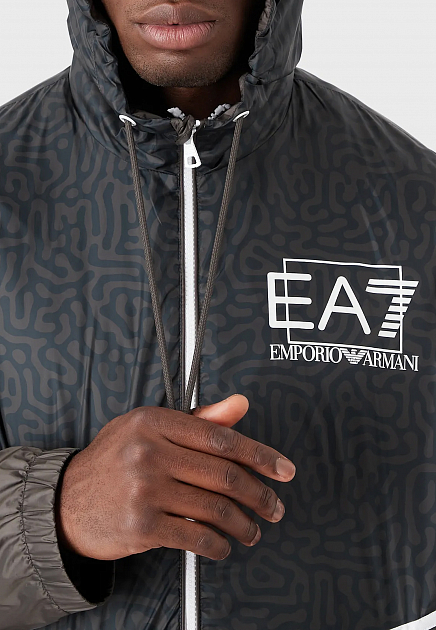 Куртка EA7  - Полиэстер - цвет серый