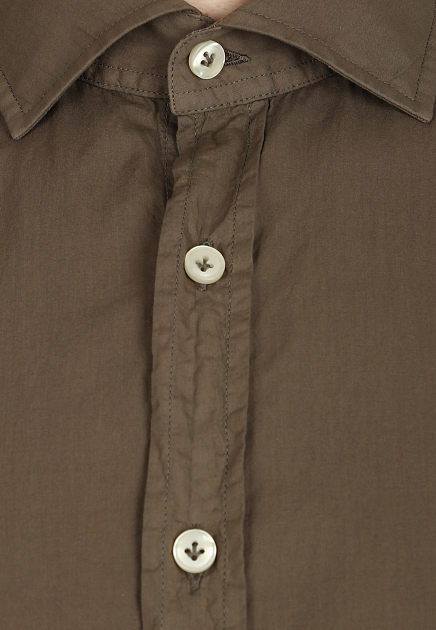 Рубашка SONRISA  - Хлопок, Лиоцелл - цвет оливковый