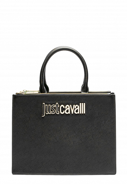 Сумка-шоппер с логотипом  JUST CAVALLI