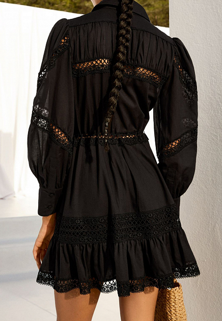 Платье CHARO RUIZ IBIZA  - Хлопок - цвет черный