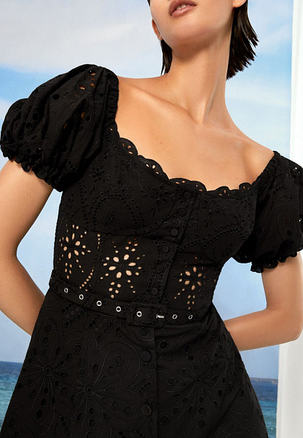 Платье CHARO RUIZ IBIZA  - Хлопок, Полиэстер - цвет черный