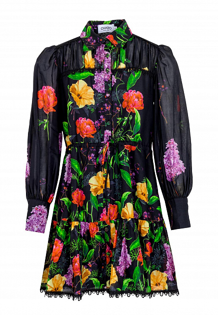 Платье-рубашка с цветочным принтом Begonia CHARO RUIZ IBIZA