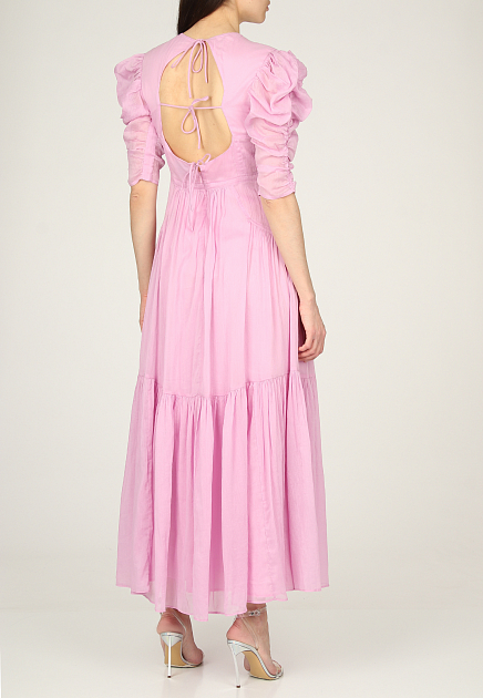 Платье ISABEL MARANT  - Хлопок - цвет фиолетовый