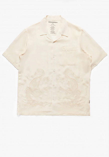 Рубашка с ручной вышивкой Cloud Dragon MAHARISHI