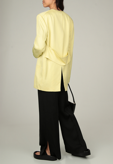 Пиджак JIL SANDER  - Вискоза - цвет желтый