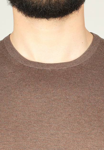 Пуловер MANDELLI  - Шелк - цвет коричневый