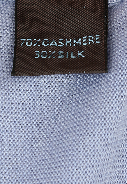 Удлинённый пуловер из кашемира и шёлка COLOMBO