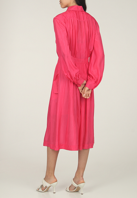 Платье ALBERTA FERRETTI  - Шелк - цвет розовый