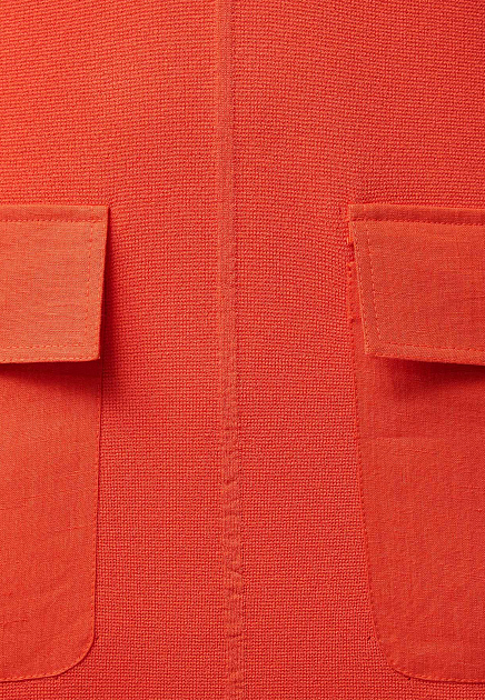 Платье LUISA SPAGNOLI  - Вискоза, Полиамид - цвет оранжевый