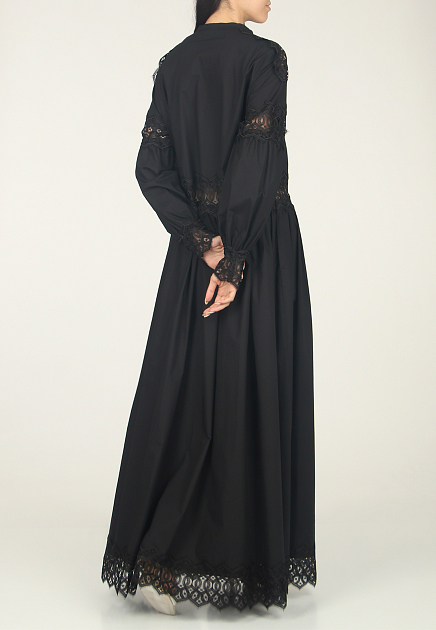 Платье ALBERTA FERRETTI  - Хлопок - цвет черный
