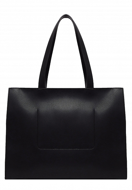 Черная сумка с декоративной подвеской LIU JO - ИТАЛИЯ