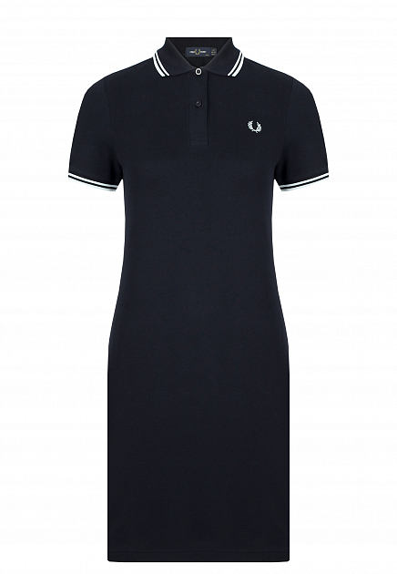 Платье-футболка с воротником поло FRED PERRY