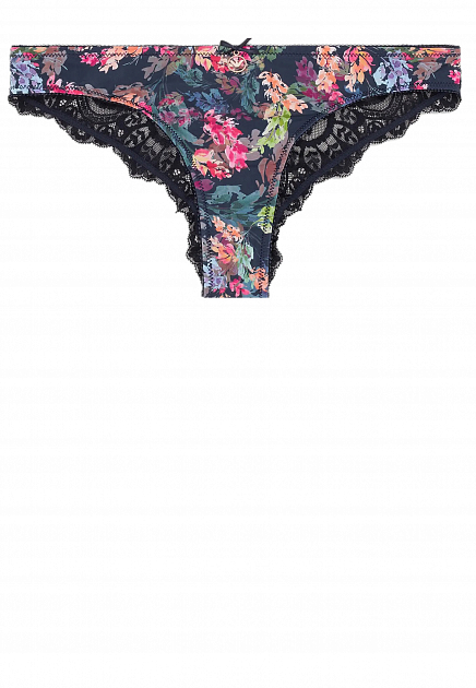 Трусы с цветочным принтом  EMPORIO ARMANI Underwear