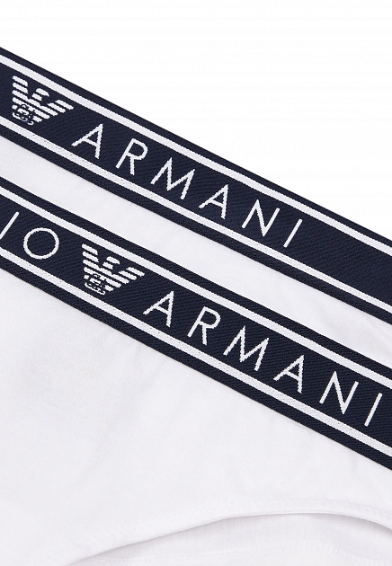Трусы EMPORIO ARMANI Underwear  - Хлопок - цвет белый